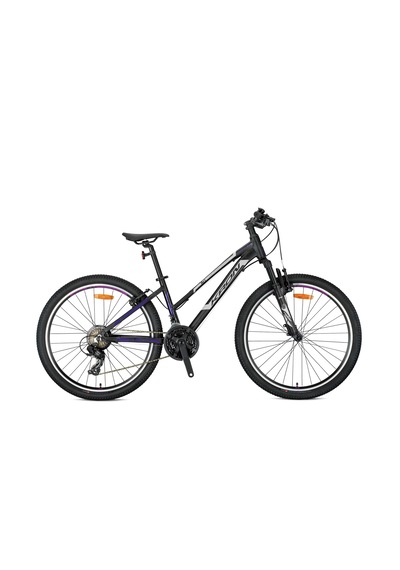 Kron Xc 75-v Fren 26 Jant Lady Dağ Bisikleti Mat Siyah-bej-mor