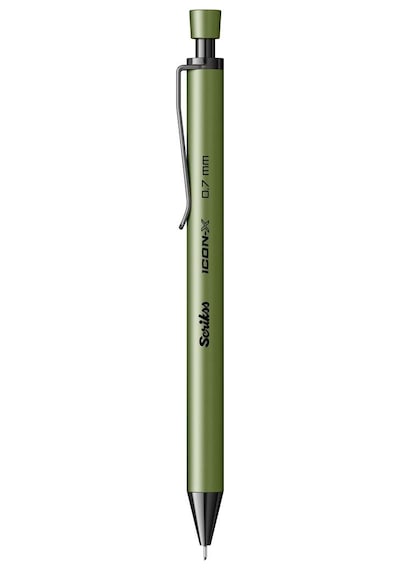 Scrikss Icon-x Metal 0.7 Mm Versatil Kalem Yeşil Çok Renkli
