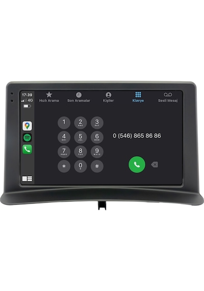 Renault Clio 3 Android Multimedya Sistemi 2008-2012 Crv-4451xd