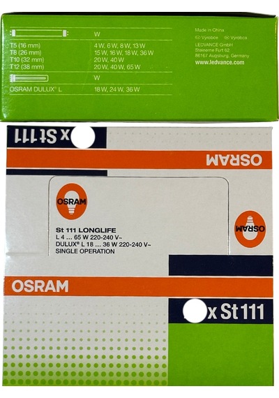 Osram St111 Starter 4-65w 220v