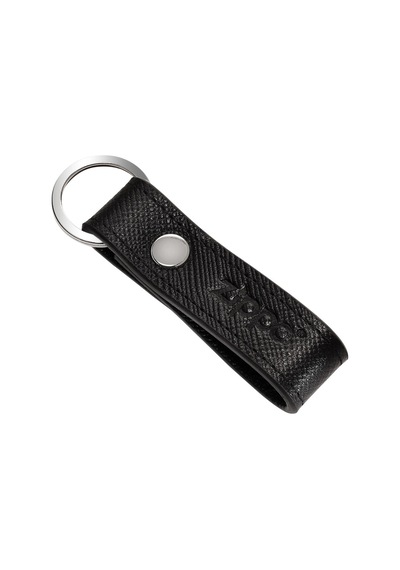 Zippo Saffiano Deri Anahtarlık - Siyah