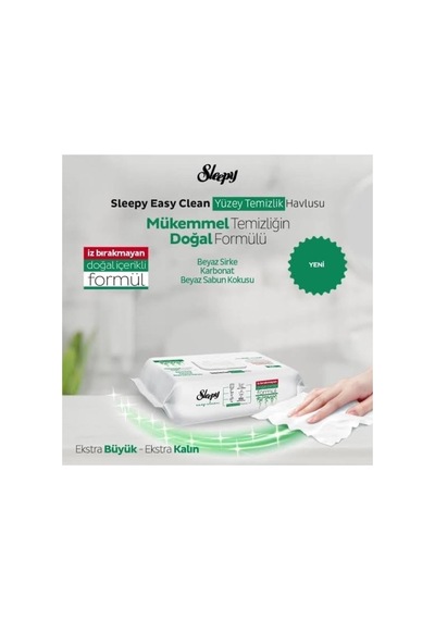 Easy Clean Yüzey Temizlik Havlusu 100' Lü X 3 Adet Diğer