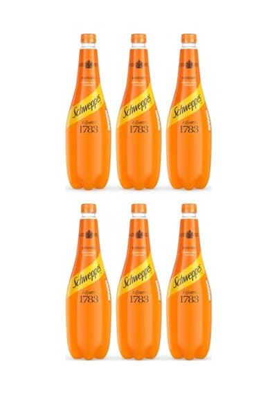 Mandalina Gazlı İçecek, 1 Litre, 6'li Paket
