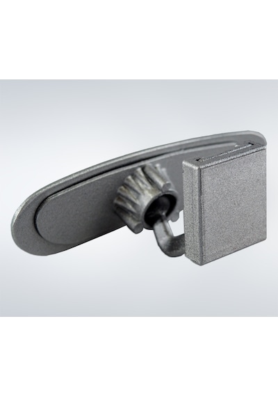 Ova-3 Dik-Eğik Kollu Universal Iç Dikiz Aynası 16X4 Cm Gri