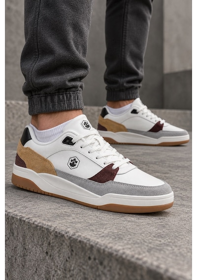 Lumberjack Mat Memory Foam Erkek Sneaker Spor Ayakkabı 667800001373 05 Beyaz