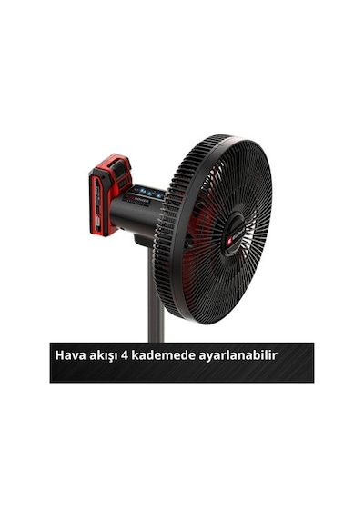 Akülü Vantilatör Akü Ve Şarj Cihazı Dahil Değildir Pratik Kullanım