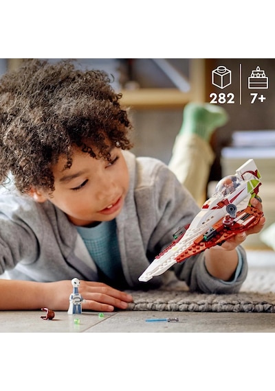 LEGO® Star Wars™ Obi-Wan Kenobi’nin Jedi Starfighter™’ı 75333 - 7 Yaş ve Üzeri için Oyuncak Yapım Seti (282 Parça)