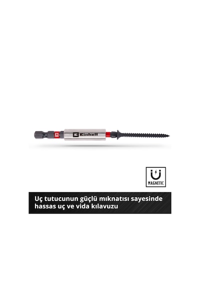 Einhell M-CASE 39 Parça Darbeye Dayanıklı Bits Ucu Seti - 49108773