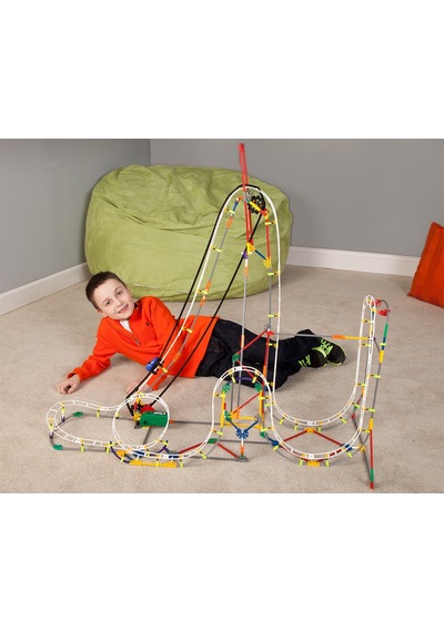 K'Nex Blizzard Blast Roller Coaster Seti Motorlu Hız Treni