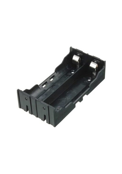 18650 Lityum-iyon Piller İçin İkili Pil Yuvası - Pcb Tip