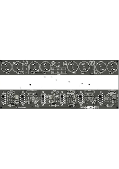 180 Watt Hi-Fi Stereo Amfi Devresi Tda7294 Class G