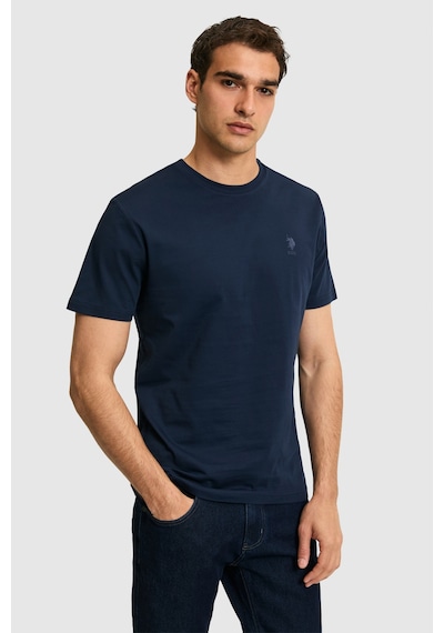 U.s. Polo Assn. Erkek Lacivert Tişört Basic 50326953-vr033