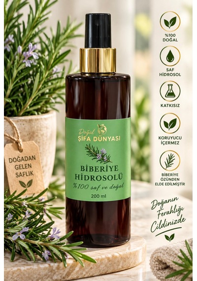 Biberiye Hidrosolü 250 Ml Doğal Hidrosol