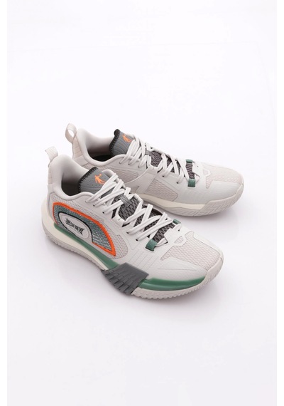 Qiaodan Qha013253102e Erkek Spor Ayakkabı Gray Green