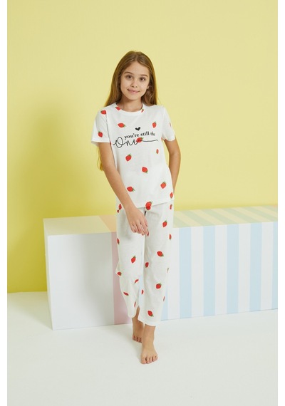 Siyah İnci Örme Pijama Takım 24107098 Çok Renkli