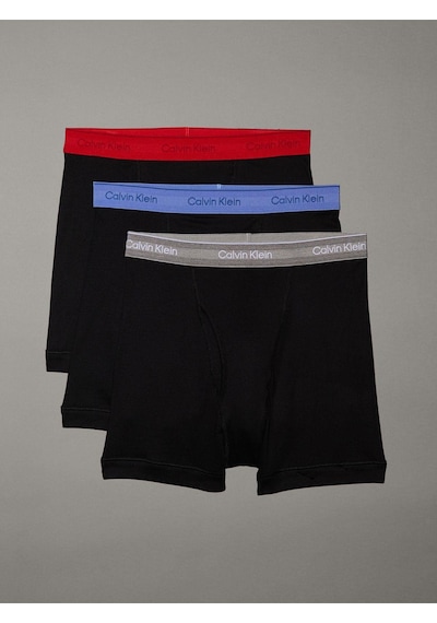 Calvin Klein Erkek Siyah Boxer Brief 3 Pk-7693 Siyah