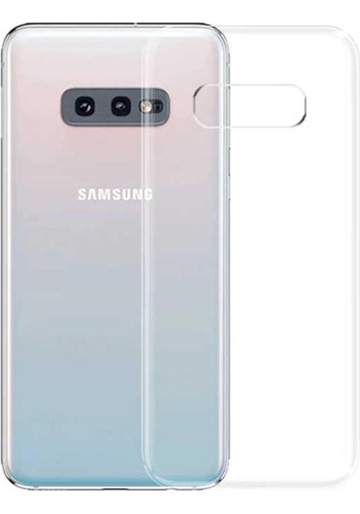 Samsung Galaxy Uyumlu S10e Kılıf Şeffaf Silikon Süper