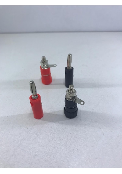 4 Adet Prob Soketi Erkek Dişi Devreler İçin Banana Fiş