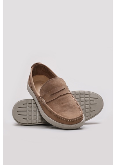 Fast Step Hakiki Deri Erkek Casual Ayakkabı 934ma130 Vizon
