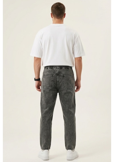 Bigdart Erkek Rahat Kesim Baggy Jean Pantolon 30076 - Antrasit