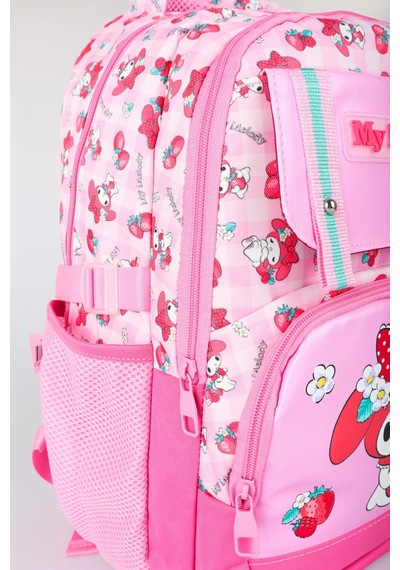 X Dekomus Lisanslı My Melody Yeni Sezon Sweet Berry Collection Büyük Boy Okul Çantası Açık Gri
