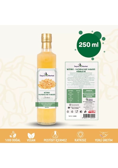Sandaloz Sakızlı Sirke / 250 Ml Çok Keskin