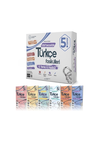 Paragrafın Şifresi 5. Sınıf Dört Beceride Türkçe Fasikülleri