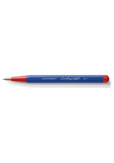Leuchtturm 1917 X Bauhaus Edition Drehgriffel Blue / Red Ballpoint Pen Tükenmez Kalem 366203 Çok Renkli