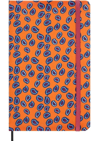 Moleskine Özel Seri Professional Silk Turuncu L Boy Tarihsiz Haft Çok Renkli