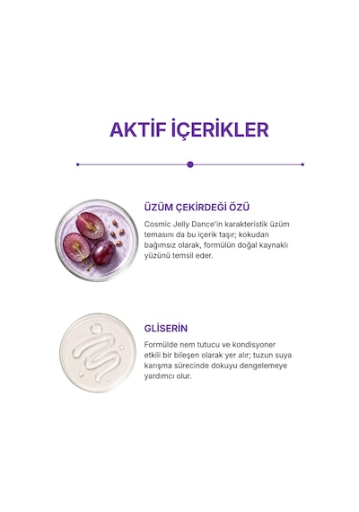 Thalıa Mood Boost Cosmıc Jelly Dance Banyo Tuzu Üzüm Çekirdeği