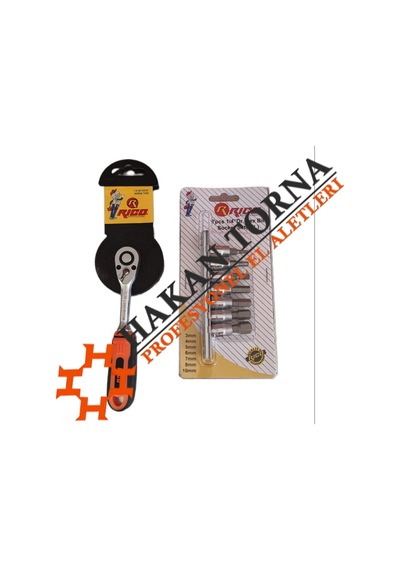 Rico 1/4 Küçük Torx Lokmalı Allen Seti Takımı  Ve 1/4 Lokma Cırcı