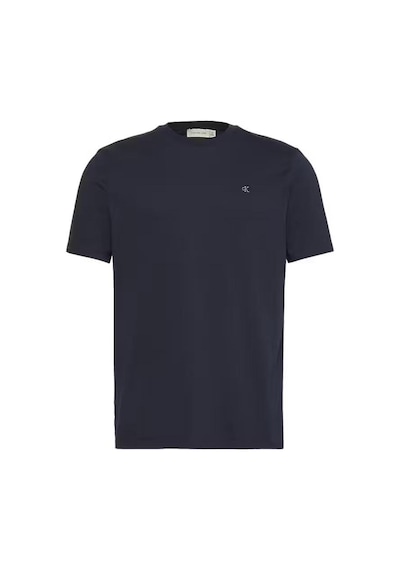 Ss Smooth Cttn Solıd Crewnk Tee-8795 Mavi
