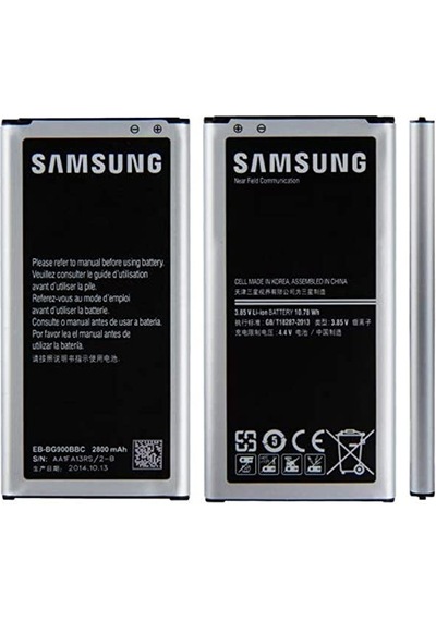 Samsung Galaxy G800 S5 Mini Uyumlu 2100 mAh Batarya Pil