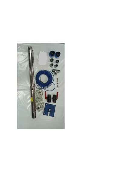 Impo Sk 415/28 10hp Krom Başlıklı 100 Mt Yassı Kablolu Ve 200 Mt Halatlı Çift Vanalı Akıtma Başlıklı Trifaze Takım Dalgıç Pompa