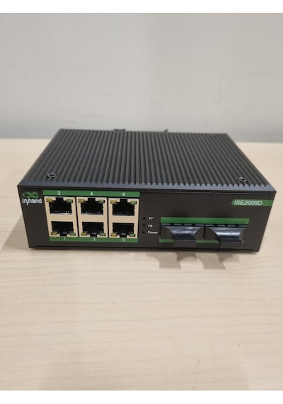 Inhand Ise2008ds 8 Port Endüstriyel Ethernet Switch