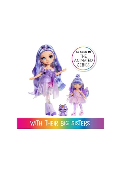 Entertainment Rh Littles Gökkuşağı Perisi Bebekleri Amethyst Willow Oyuncak 000 Açık Krem