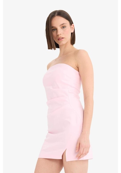 DeFacto Coool Bodycon Vücudu Saran Straplez Mini Elbise C6342AX25SMPN343 DeFacto Coool Bodycon Vücudu Saran Straplez Mini Elbise C6342AX25SMPN343