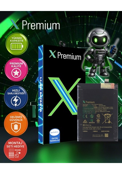 Xpremium Oppo Reno 4 Lite / A92s / F17 Pro / Reno 4z Batarya Pil Süper Yüksek Kalite 4040 Mah Blp779