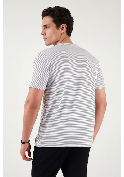 Buratti Erkek T Shirt 5904030 Beyaz Beyaz