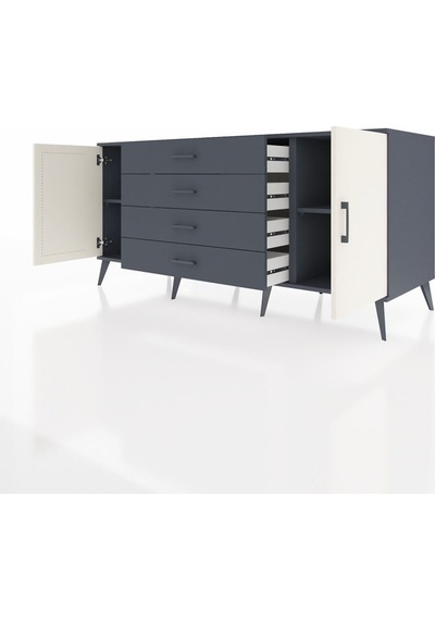 Kronos Konsol 2 Raflı 4 Çekmeceli 2 Kapaklı 176x59x83 Antrasit-aytaşı/antrasit Aytaşı/antrasit Kronos Konsol 2 Raflı 4 Çekmeceli 2 Kapaklı 176x59x83 Antrasit-aytaşı/antrasit Aytaşı/antrasit