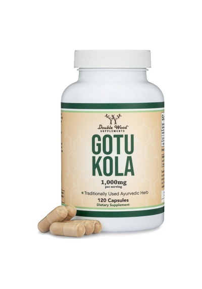 Double Wood Gotu Kola 1,000mg 120 Capsul. 3837