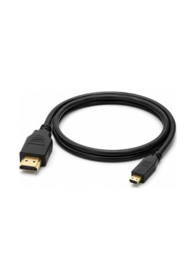 Px-1121 Micro Hdmı To Hdmı Kablo, 1.5 Metre 1080p Full Hd Hdmi Görüntü Ve Ses Aktarım Kablosu, Micro Hdmi Type-d Kam Diğer