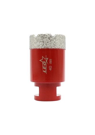 Leo Mermer Granit Delme Kuru Kesim 12mm. M14 Altın Seri