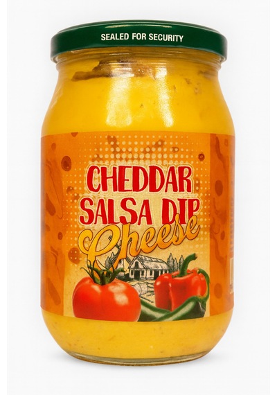 Cheddar Salsa Dip Peynir Sosu 370 G