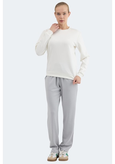 Slazenger Krıstıa I Kadın Ekru Sweatshırt Ekru