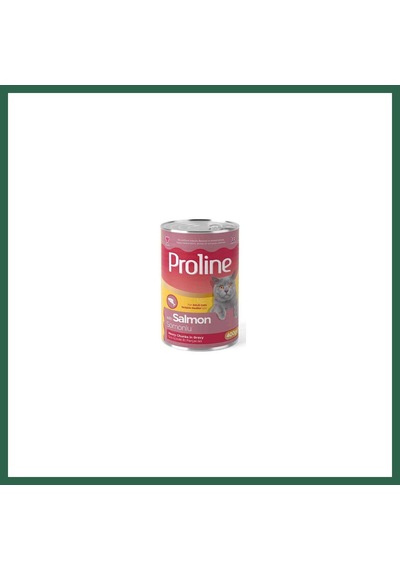 Proline Somon Etli Sos İçinde Gravy Yetişkin Kedi Konservesi 400 Gr Bzs01