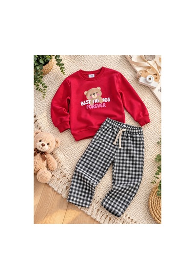 Uğur Bebe Unisex Çocuk Eşofman Takımı Kırmızı Ayıcık Baskılı Sweatshirt Siyah Beyaz Kareli Dokuma Kanvas Pantolonlu 2 Parça Günlük Spor Kombin %100 Pamuk Şardonsuz Kırmızı Kırmızı Uğur Bebe Unisex Çocuk Eşofman Takımı Kırmızı Ayıcık Baskılı Sweatshirt Siyah Beyaz Kareli Dokuma Kanvas Pantolonlu 2 Parça Günlük Spor Kombin %100 Pamuk Şardonsuz Kırmızı Kırmızı