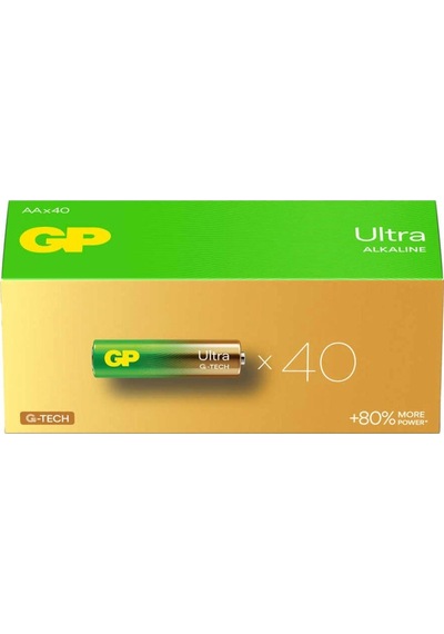 Gp Ultra Alkalin Aa Kalem Pil 40'lı Paket