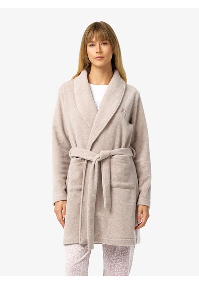 Blackspade Kadın Polar Sabahlık 52251 - Krem
