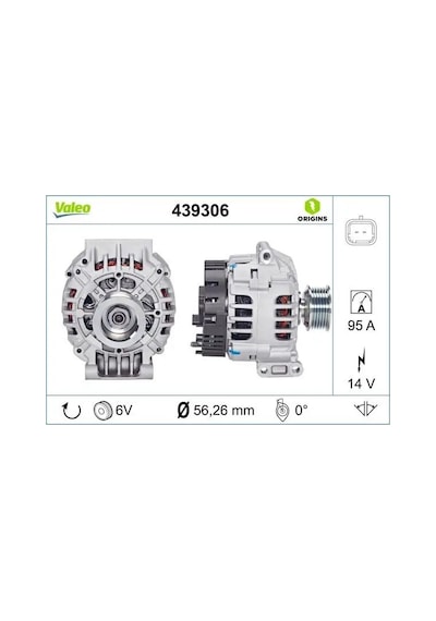 Dacia Logan Sarj Dinamosu 1.4 2005-2012 Valeo 439306